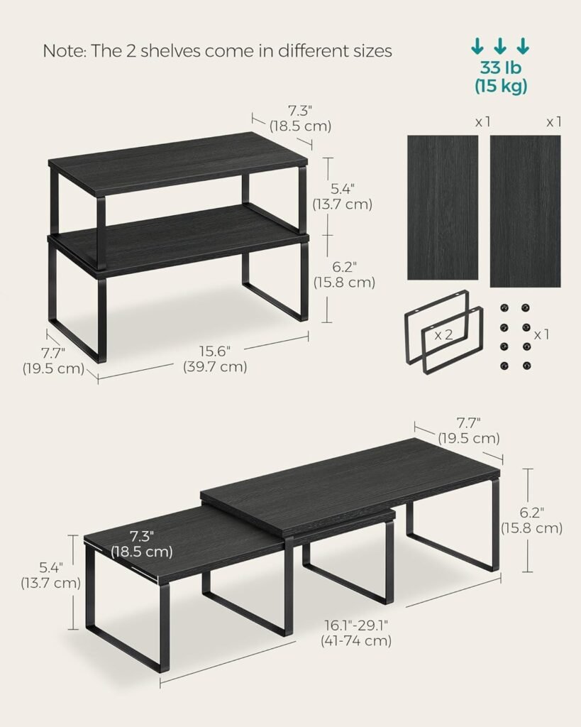 Songmics Cabinet Organizer Shelf Review Cooking Appliance World