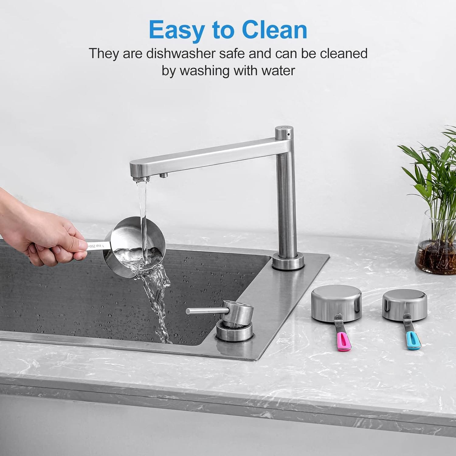 11Pcs Stainless Steel Measuring Cups and Spoons Set, Stackable Metal Measure Cup, Widely Used Kitchen Dry Food, Cooking Baking Measurements (Kitchen Funnel+5Cups+5Spoons) 11Pcs Stainless Steel Measuring Cups and Spoons Set, Stackable Metal Measure Cup, Widely Used Kitchen Dry Food, Cooking Baking Measurements (Kitchen Funnel+5Cups+5Spoons)