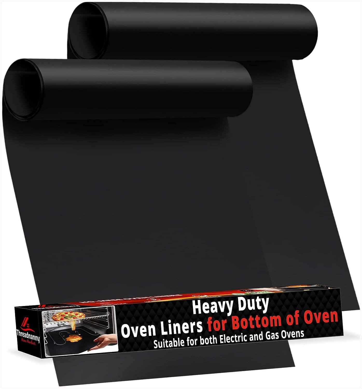 2 Pack Large Thick Heavy Duty Non Stick Teflon Oven Liners Mat, 17x 25 BPA and PFOA Free, for bottom of Electric Oven Gas Oven Microwave Charcoal or Gas Grills 2 Pack Large Thick Heavy Duty Non Stick Teflon Oven Liners Mat, 17x 25 BPA and PFOA Free, for bottom of Electric Oven Gas Oven Microwave Charcoal or Gas Grills