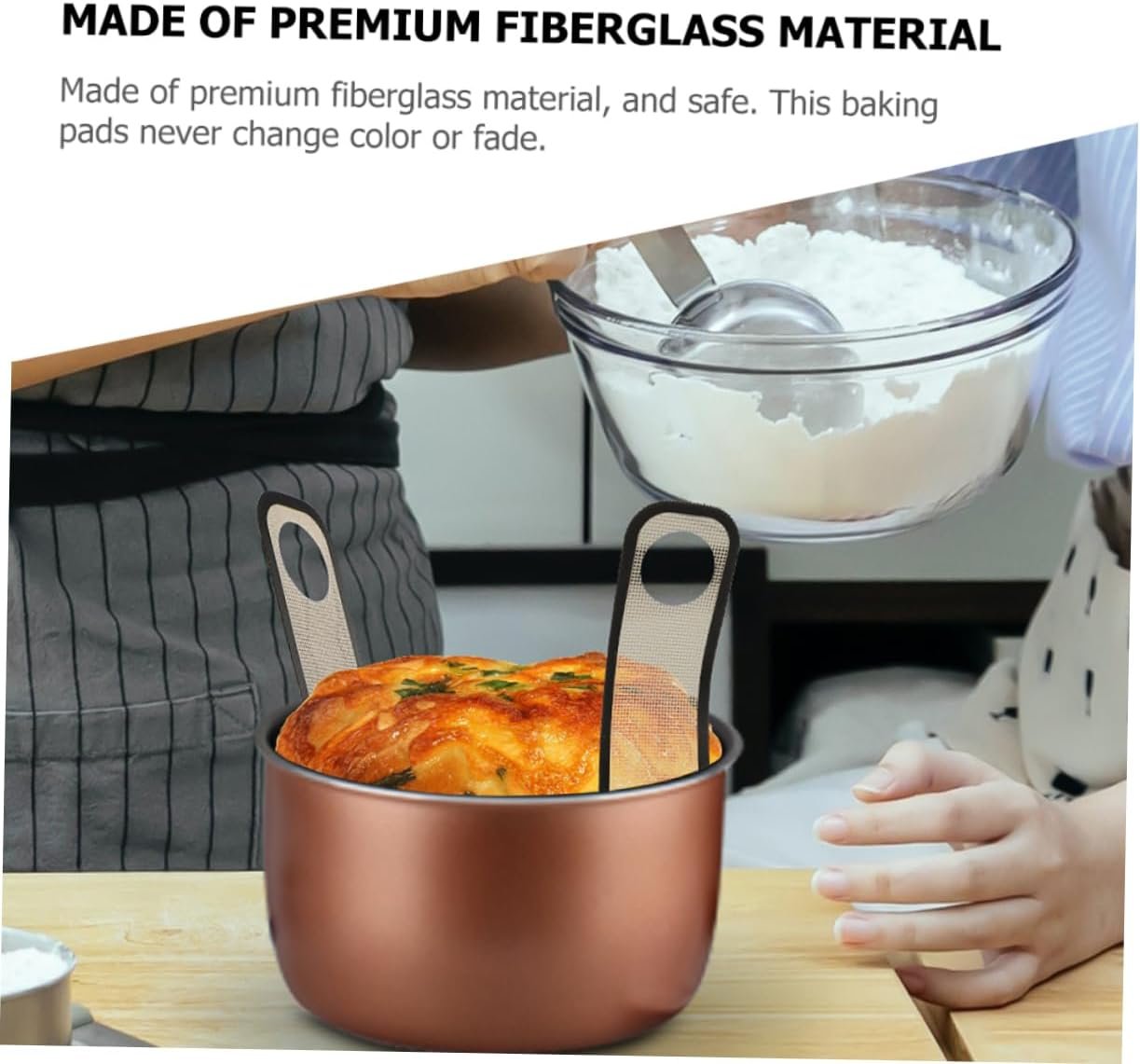 2pcs Bread Dough Transfer Dough Bread Sling Perforated Baking Mat Perforated Silicone Baking Mat Baking Bread Pads Baking Tools Bread Baking Long Handle Oven Glass Fiber 2pcs Bread Dough Transfer Dough Bread Sling Perforated Baking Mat Perforated Silicone Baking Mat Baking Bread Pads Baking Tools Bread Baking Long Handle Oven Glass Fiber