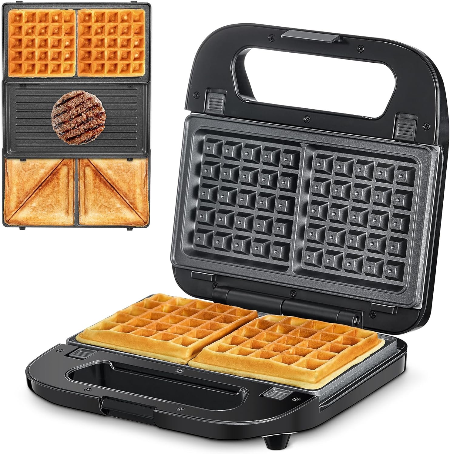 3-in-1 Waffle, Grill & Sandwich Maker Review - Cooking Appliance World