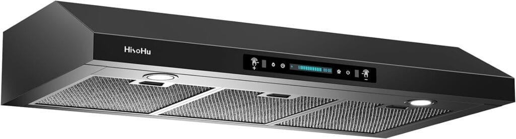 30 Inch Under Cabinet Range Hood with 900-CFM, 4 Speed Gesture SensingTouch Control Panel, Stainless Steel Kitchen Vent 30 Inch Under Cabinet Range Hood with 900-CFM, 4 Speed Gesture SensingTouch Control Panel, Stainless Steel Kitchen Vent