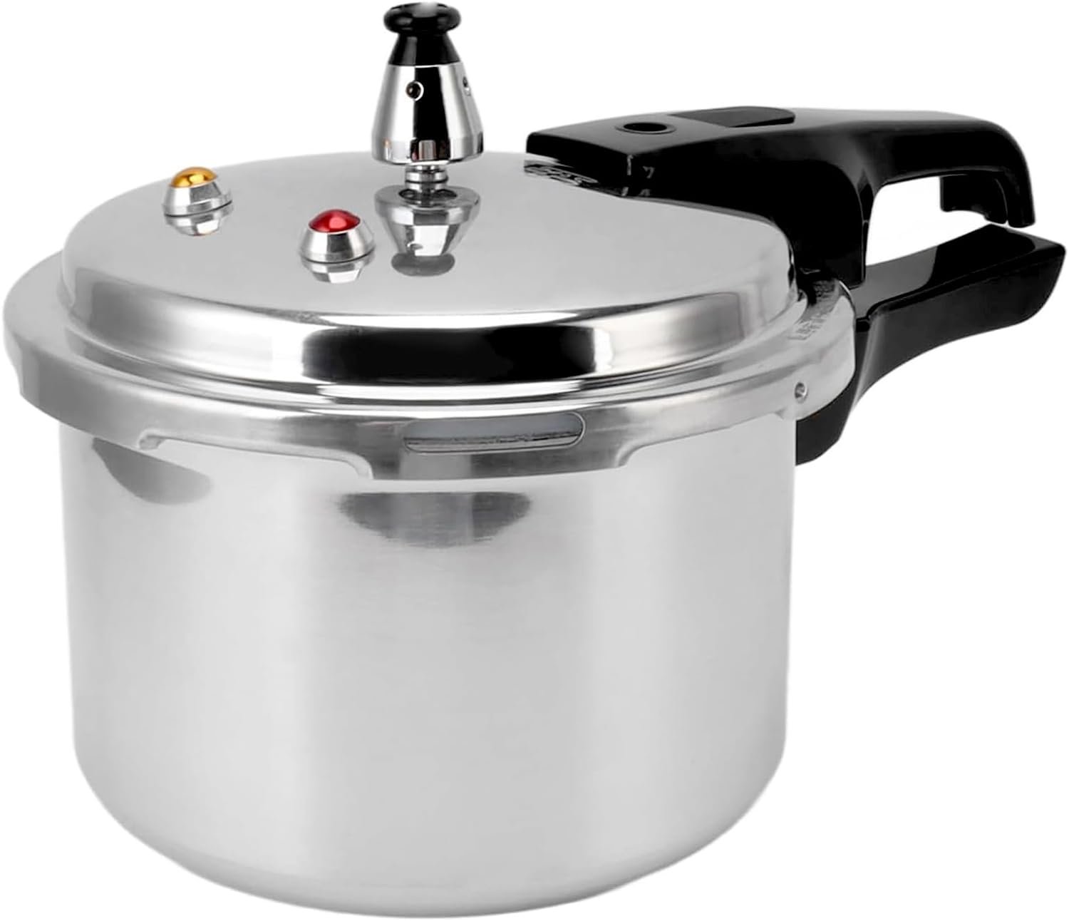 4 Quart Pressure Cooker, Household Pressure Cooker with Steaming Layer, Explosion Proof Cooking Pot for Gas Stove Electric Ceramic Stove, Suitable for 2-3 Person Use