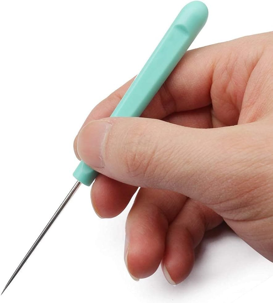 4Pcs 5.2 Inches Sugar Stir Needle, Cookie Scribe Needles Cake Decorating Needle Tool Cookie Decoration Supplies Valentines Day Gifts for Baking Lovers