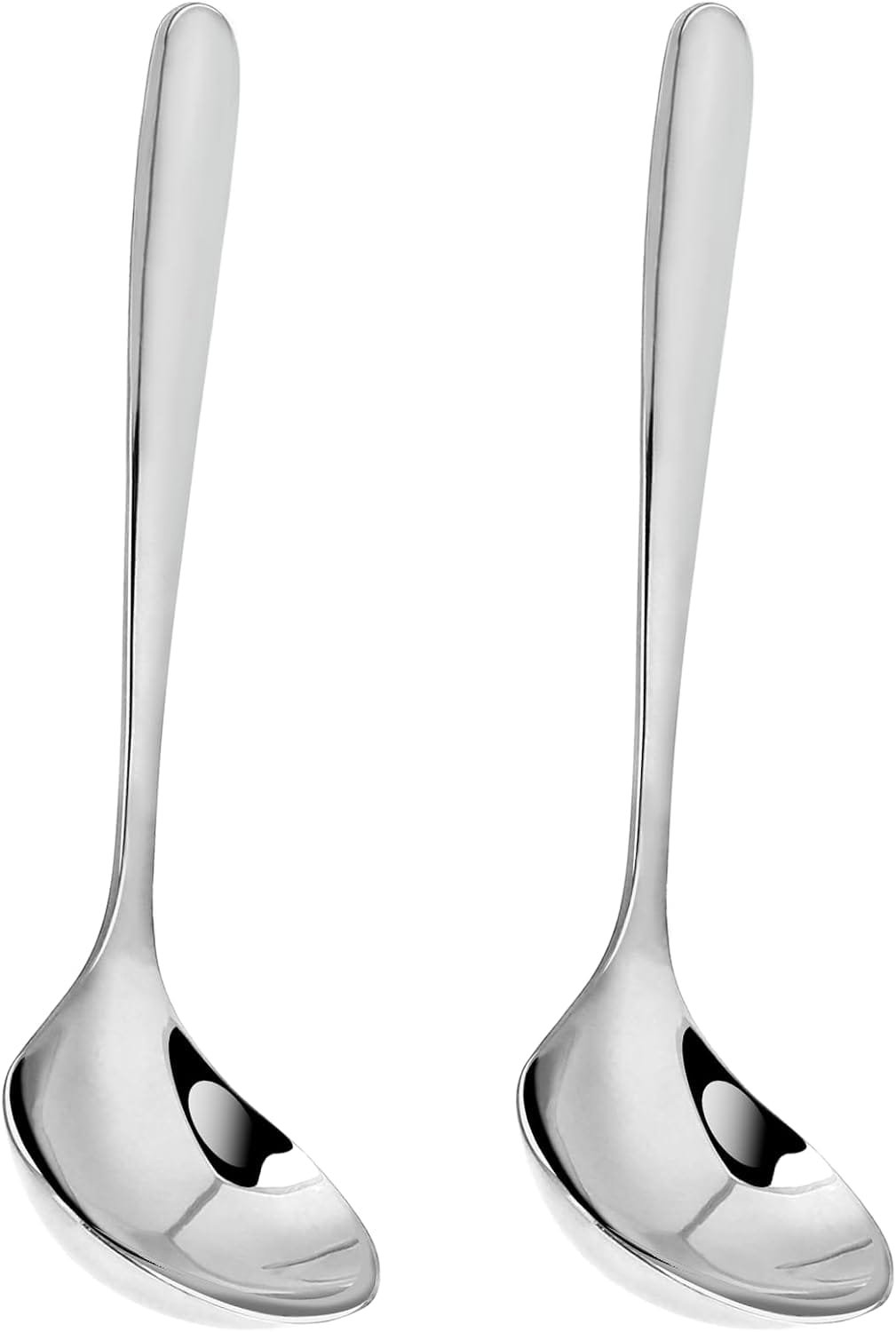 8 Inch Gold Serving Spoons Small Gold Ladle Sauce Ladle Gravy Ladle, 304 Stainless Steel Serving Spoons Ladles for Cooking, Metal Ladles Long Handle Soup Spoon Kitchen Gadget Utensil(2 Pack-Gold) 8 Inch Gold Serving Spoons Small Gold Ladle Sauce Ladle Gravy Ladle, 304 Stainless Steel Serving Spoons Ladles for Cooking, Metal Ladles Long Handle Soup Spoon Kitchen Gadget Utensil(2 Pack-Gold)