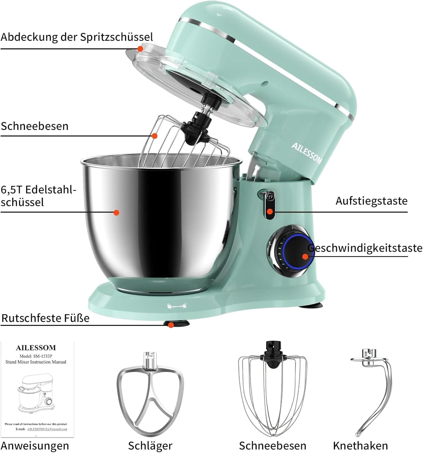 AILESSOM 3-IN-1 AILESSOM 3-IN-1