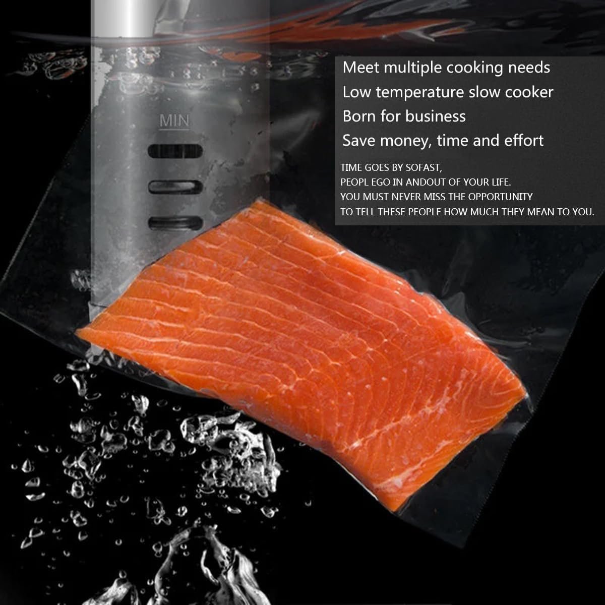 aKosco Sous Vide Machines, Sous Vide Cooker with Digital Display, Fast-Heating Immersion Circulator with Accurate Temperature and Time Control, Low Noise and IPX7 Waterproof, 1200W aKosco Sous Vide Machines, Sous Vide Cooker with Digital Display, Fast-Heating Immersion Circulator with Accurate Temperature and Time Control, Low Noise and IPX7 Waterproof, 1200W