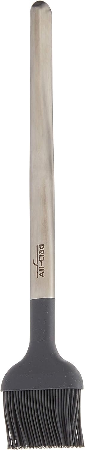All-Clad Specialty Silicone Kitchen Gadgets Pastry Brush Kitchen Tools, Kitchen Hacks Silver