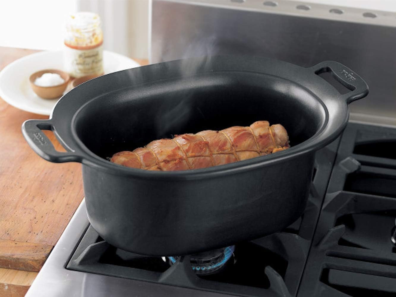 All-Clad Stainless Steel Electric Slow Cooker 7 Quart, Aluminum Insert, Programmable LCD Screen Digital Timer, SD700350, Silver All-Clad Stainless Steel Electric Slow Cooker 7 Quart, Aluminum Insert, Programmable LCD Screen Digital Timer, SD700350, Silver