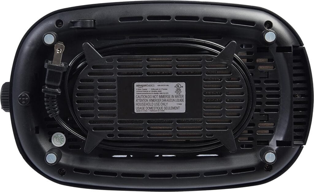 Amazon Basics 2 Slice, Extra-Wide Slot Toaster with 6 Shade Settings, Black Silver Amazon Basics 2 Slice, Extra-Wide Slot Toaster with 6 Shade Settings, Black Silver