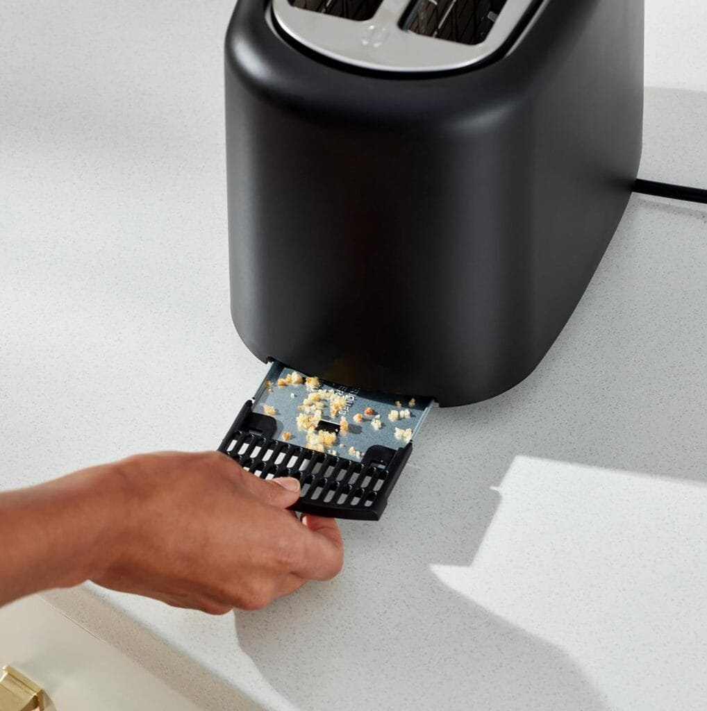 Amazon Basics 2 Slice, Extra-Wide Slot Toaster with 6 Shade Settings, Black Silver Amazon Basics 2 Slice, Extra-Wide Slot Toaster with 6 Shade Settings, Black Silver