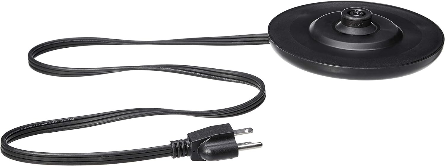 Amazon Basics Electric Glass and Steel Kettle - 1.0 Liter Amazon Basics Electric Glass and Steel Kettle - 1.0 Liter