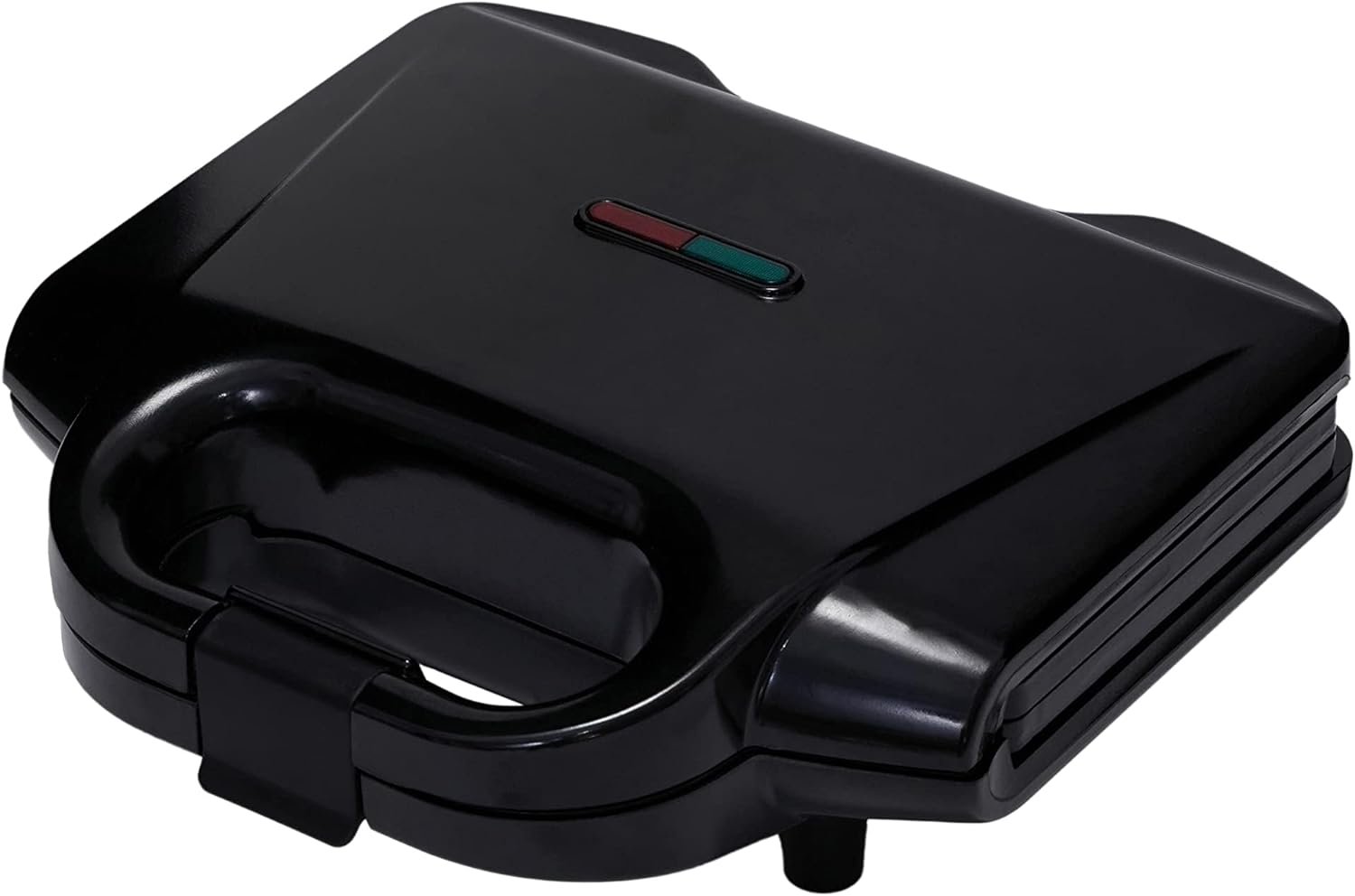 Amazon Basics Waffle Maker 2-Slices Black with Non-stick coating and Easy to Clean, 700W