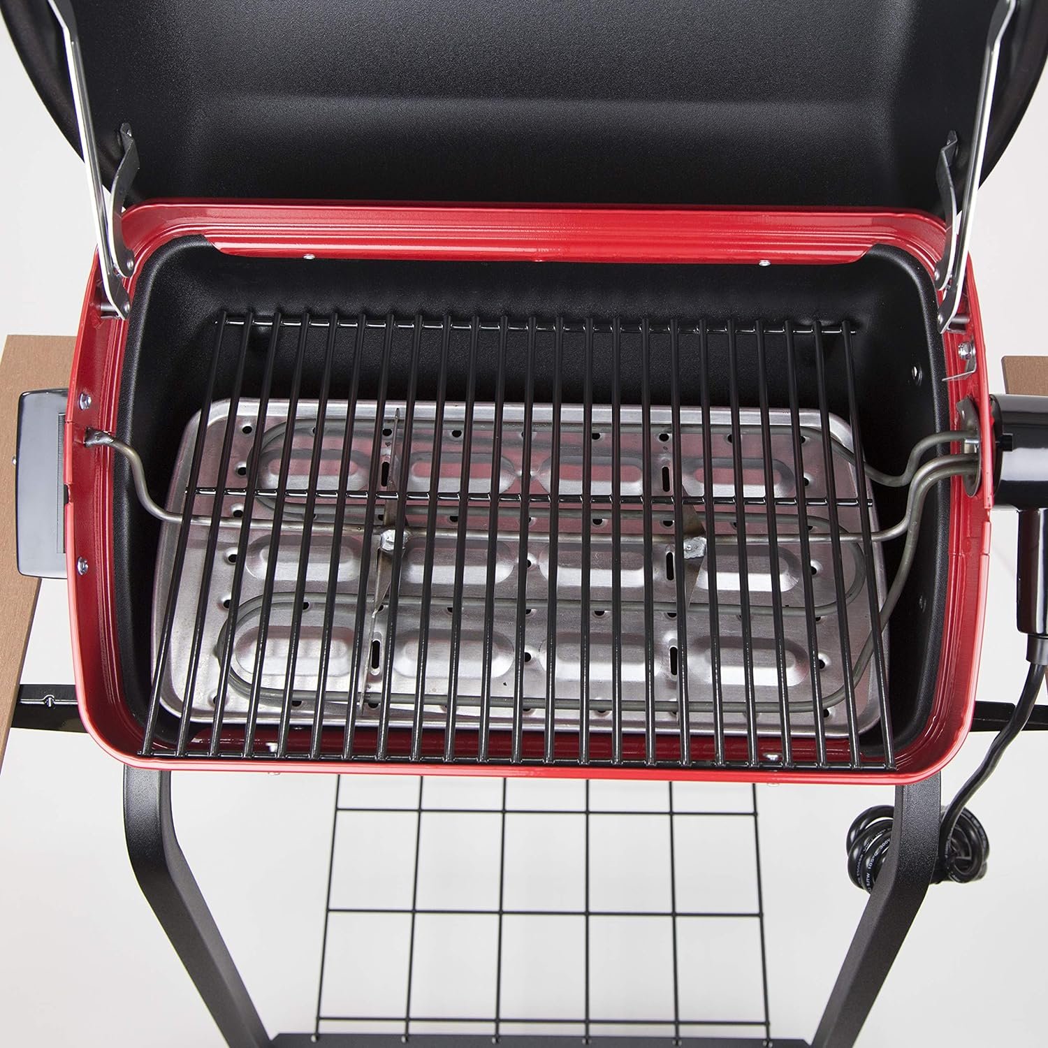 Americana Electric Cart Grill with Side Tables