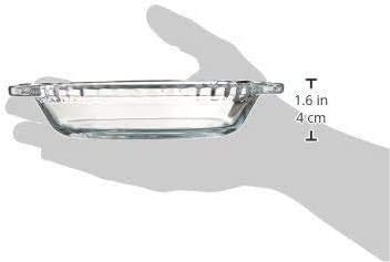 anchor-hocking-mini-pie-plate-oven-basics-glass-6-inch-clear - Cooking Appliance World