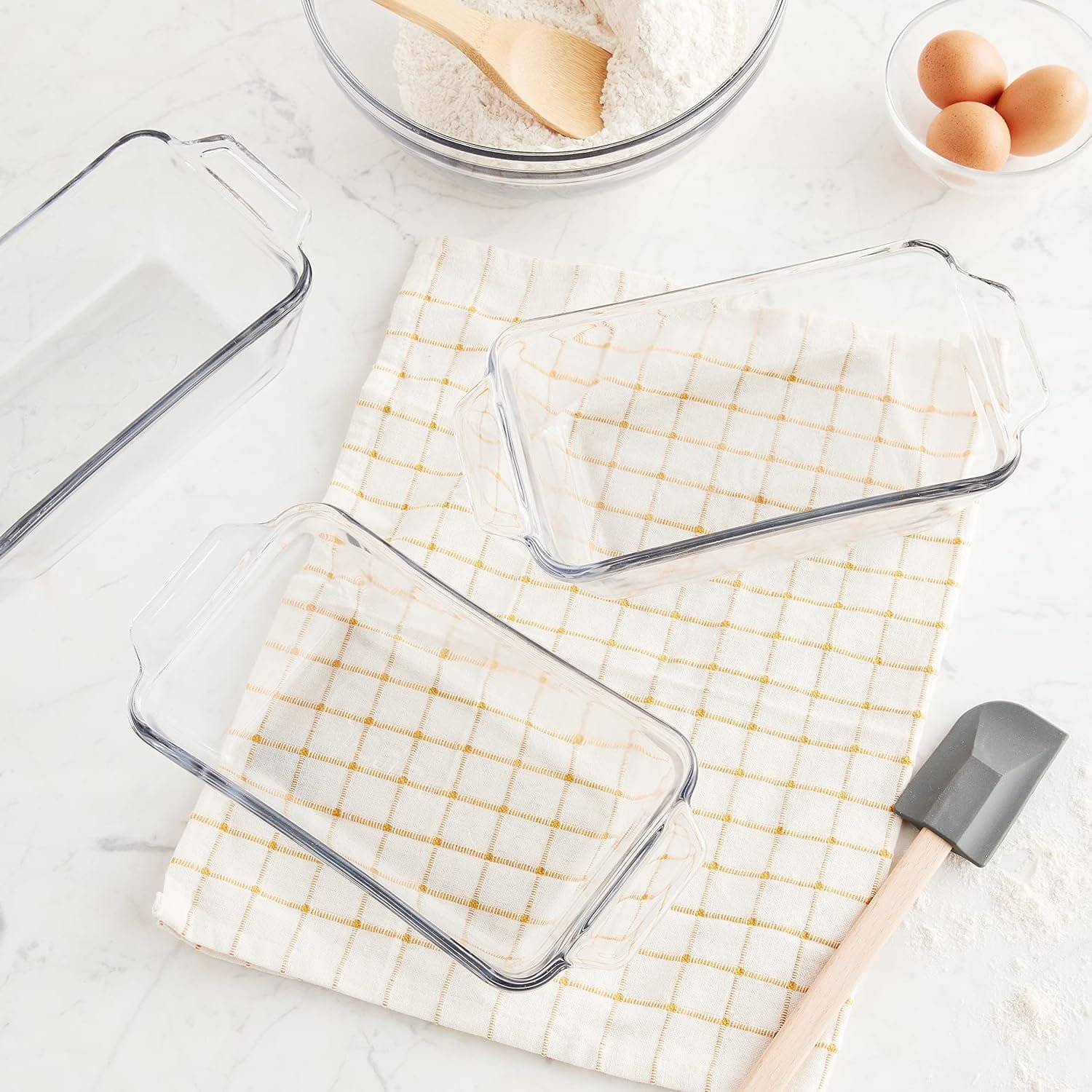 Anchor Hocking Oven Basics 9.5-Inch Deep Pie Plate, Clear, 1 Piece