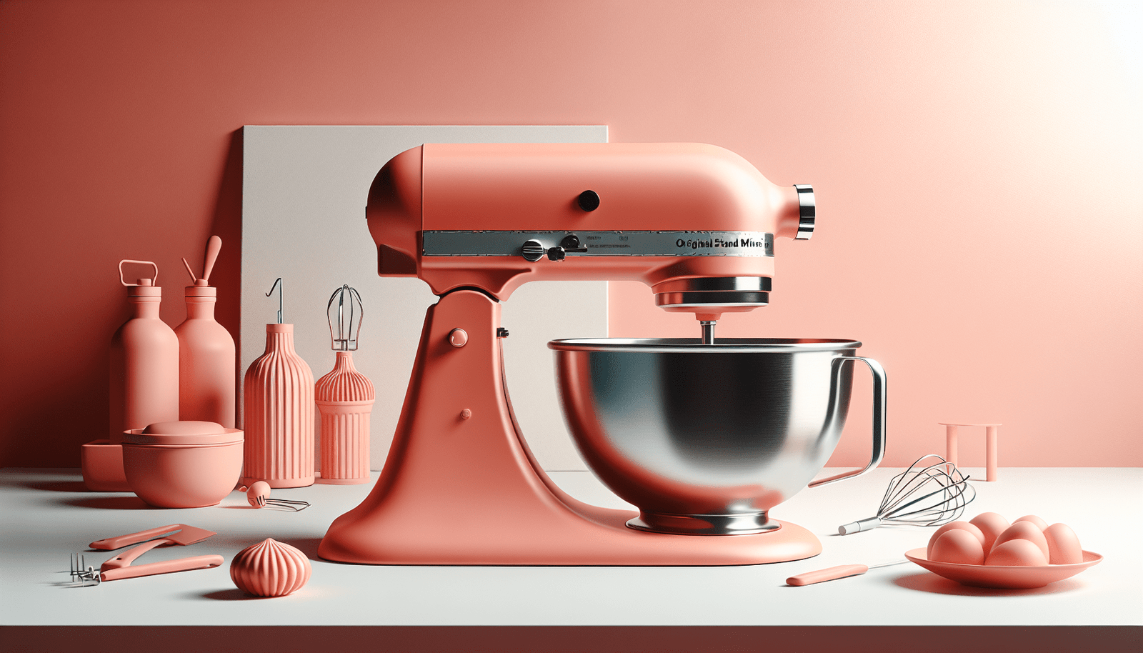 Ankarsrum Original Stand Mixer, AKM6230, Coral Crush