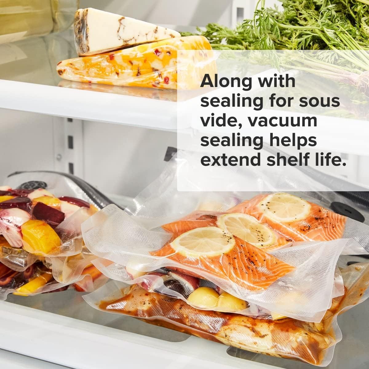 Anova Culinary ANVS01-US00 Anova Precision Vacuum Sealer, Includes 10 Precut Bags, For Sous Vide and Food Storage Anova Culinary ANVS01-US00 Anova Precision Vacuum Sealer, Includes 10 Precut Bags, For Sous Vide and Food Storage