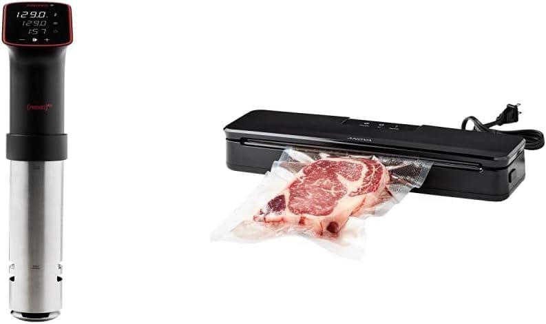 Anova Culinary Sous Vide Precision Cooker Pro, 1200 Watts, Black and Silver Anova Culinary Sous Vide Precision Cooker Pro, 1200 Watts, Black and Silver