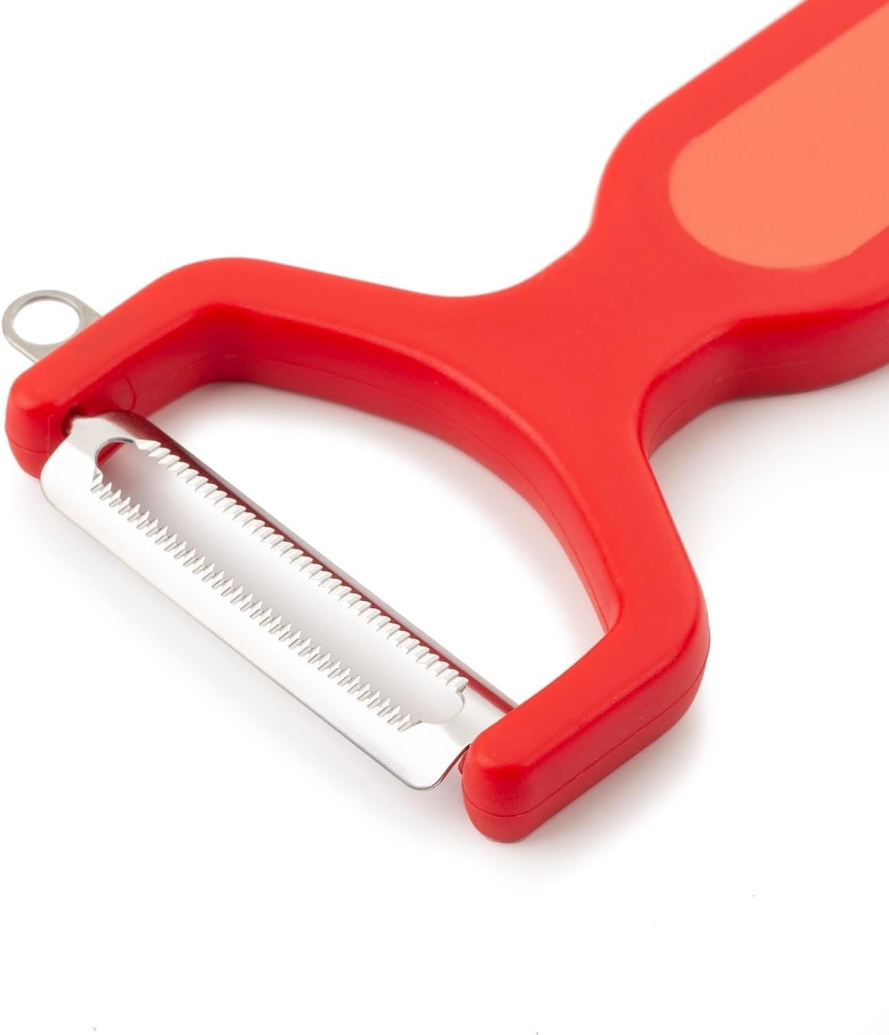 ARCOS Professional 5.5 Inch Stainless Steel Chrome-Plated Peeler for Fruits and Vegetables. Kitchen Tool for Precise Cutting. Chefs Gadget with Ergonomic Design. Silver Color