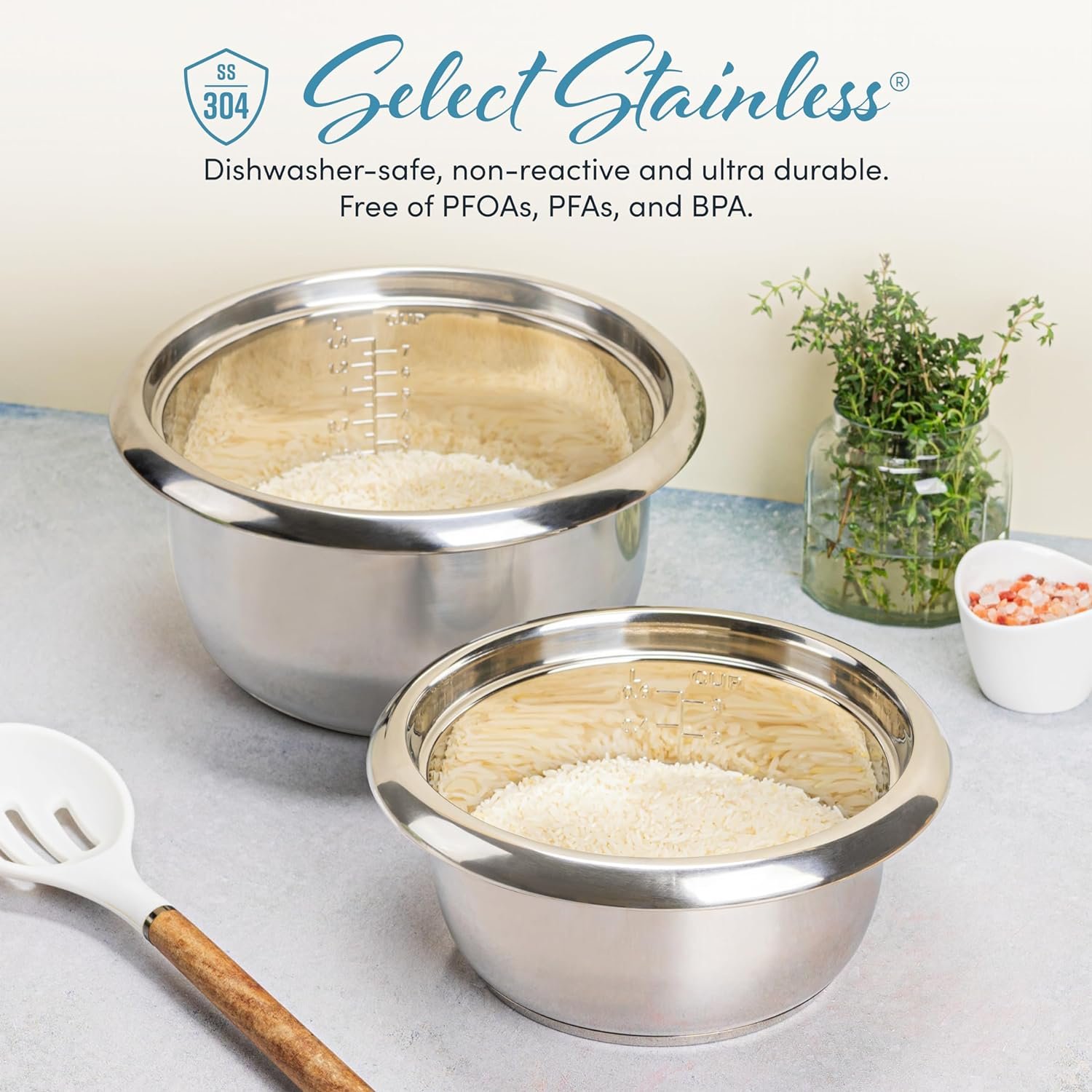 Aroma Housewares Select Stainless Rice Cooker Warmer with Uncoated Inner Pot, 6-Cup(cooked) / 1.4Qt, ARC-753SG, White Aroma Housewares Select Stainless Rice Cooker Warmer with Uncoated Inner Pot, 6-Cup(cooked) / 1.4Qt, ARC-753SG, White