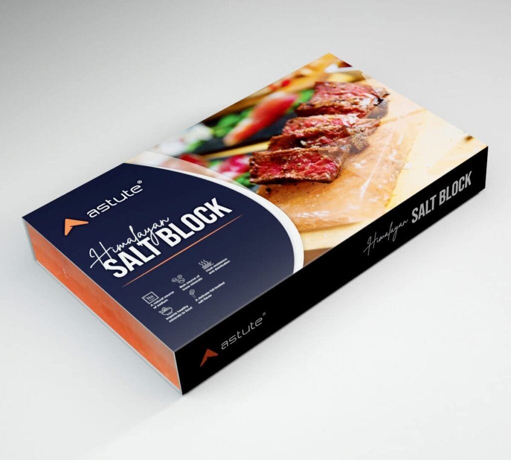 Astute Natural Himalayan Rock Salt Block Cooking Plate (12 X 8 X 1.5) with Holder for Cooking, Grilling, Cutting and Serving, Food Grade Salt Astute Natural Himalayan Rock Salt Block Cooking Plate (12 X 8 X 1.5) with Holder for Cooking, Grilling, Cutting and Serving, Food Grade Salt