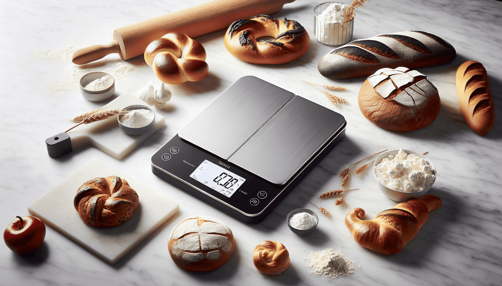 Bakers Math Kitchen Scale by My Weight - KD8000 , Silver