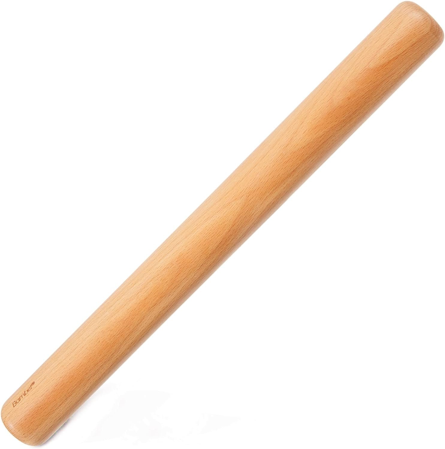 Bamber Wood Rolling Pin, 11 inch by 1-1/5 Inch