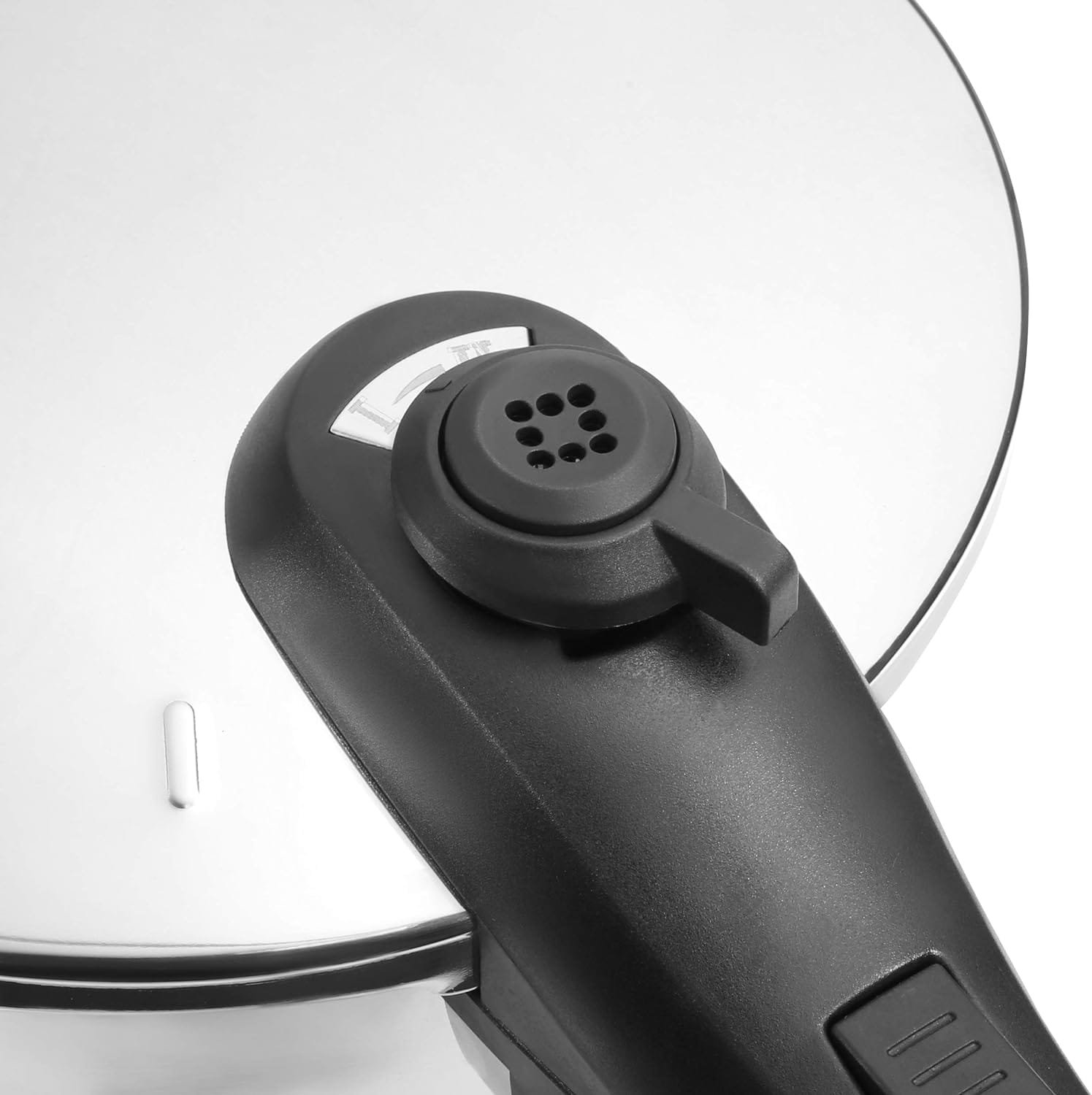 Barton 6-Quart Stainless Steel Pressure Cooker 18/8 Food-Grade Cookware Dishwasher Safe Lock Lid 15-PSI with Recipe Book