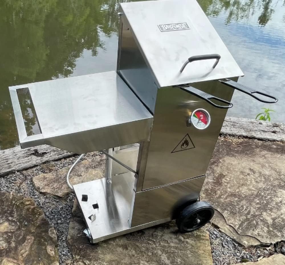 Bayou Classic 700-704 - 4-gal Stainless Metal Bayou Fryer with Cart Bayou Classic 700-704 - 4-gal Stainless Metal Bayou Fryer with Cart