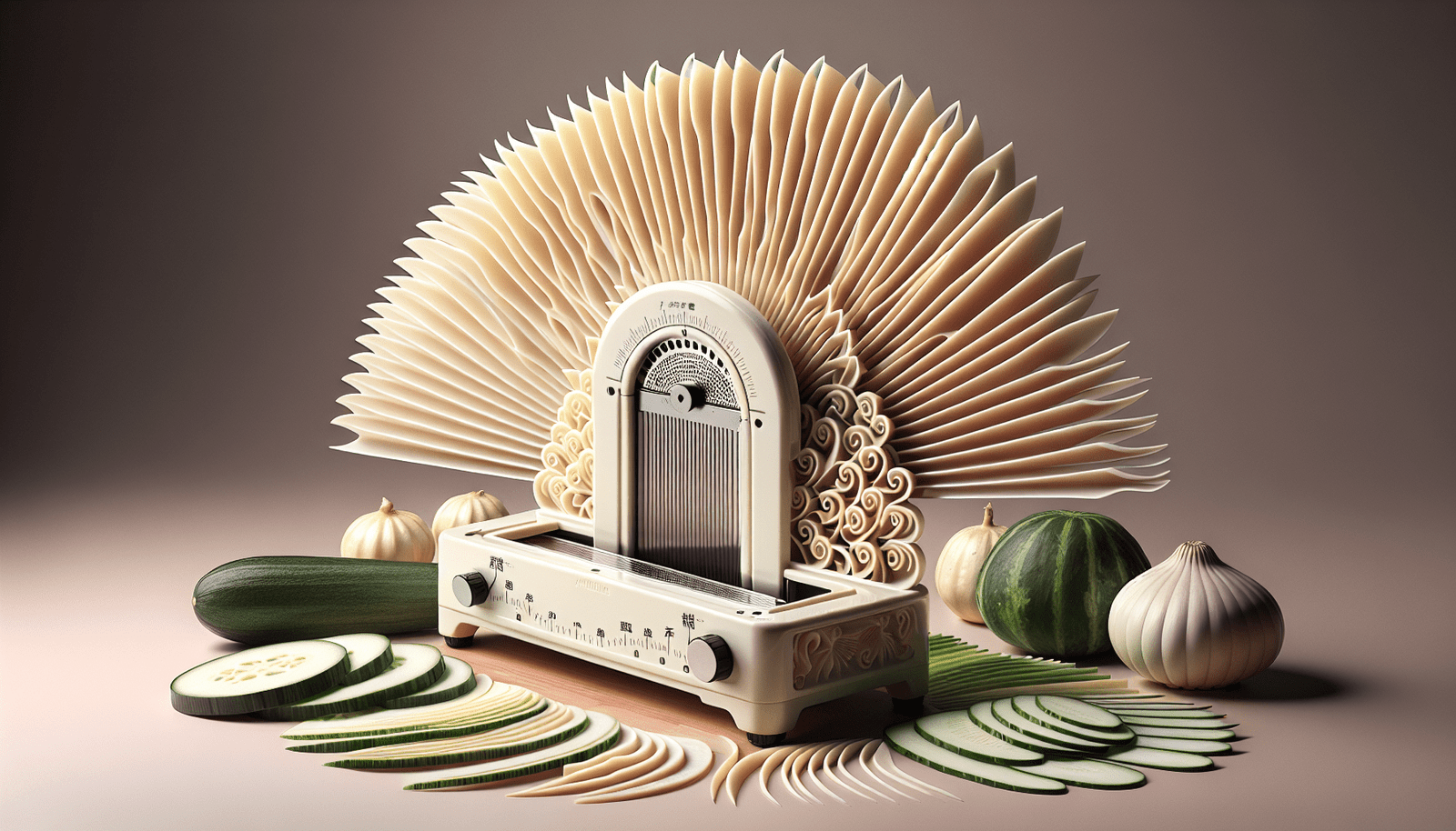 Benriner No. 64 Japanese Mandolin Ivory Vegetable Slicer