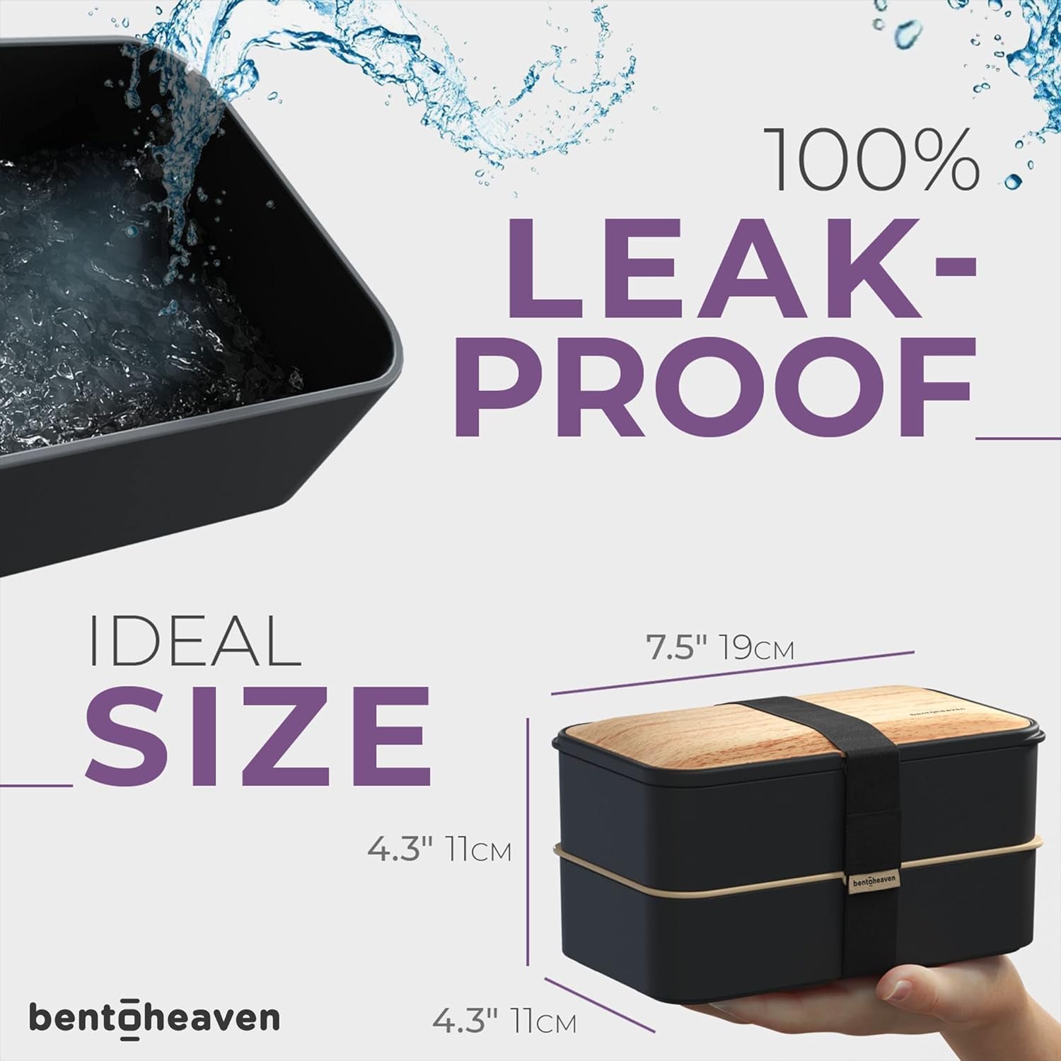 Bentoheaven Premium Bento Box Adult Lunch Box with Compartments for Women Men, Set of Utensil Chopsticks Dip Container, Cute Japanese Kids Bento Lunch Box, Microwavable (Outer Space) Bentoheaven Premium Bento Box Adult Lunch Box with Compartments for Women Men, Set of Utensil Chopsticks Dip Container, Cute Japanese Kids Bento Lunch Box, Microwavable (Outer Space)