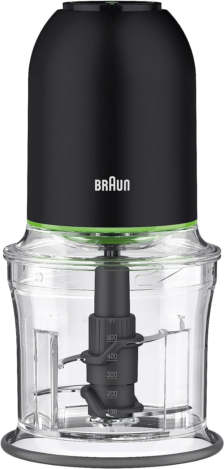 Braun CH3012BK EasyPrep™ Mini Food Processor, 4 cup, Black