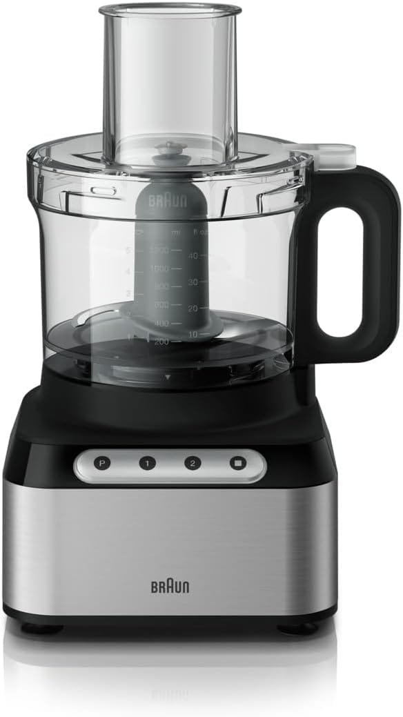 Braun FP3211SI Easy Prep 8c Food Processor,Silver
