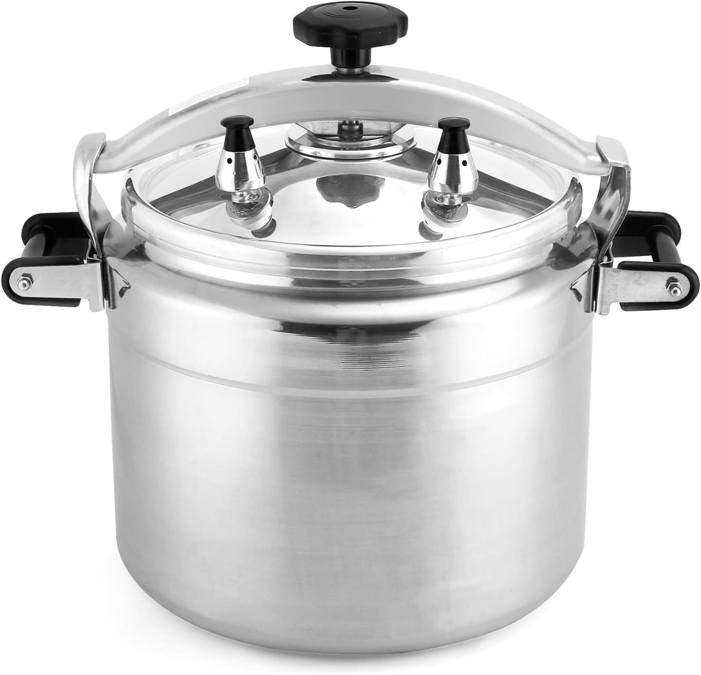BreeRainz 26 Quart Clamp On Pressure Cooker, Aluminum Pressure Cooker w/Ultra Safe Clamp Bar Locking System, Double Valves for Stable Cooking Pressure, for Family or Commercial Use BreeRainz 26 Quart Clamp On Pressure Cooker, Aluminum Pressure Cooker w/Ultra Safe Clamp Bar Locking System, Double Valves for Stable Cooking Pressure, for Family or Commercial Use
