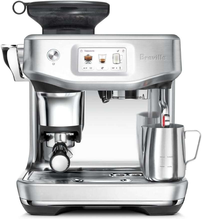 breville-barista-touch-impress-espresso-machine-with-grinder-bes881bss-brushed-stainless-steel-large - Cooking Appliance World