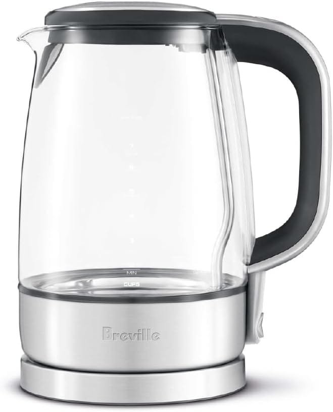 Breville BKE595XL the Crystal Clear Electric Kettle, Glass Breville BKE595XL the Crystal Clear Electric Kettle, Glass