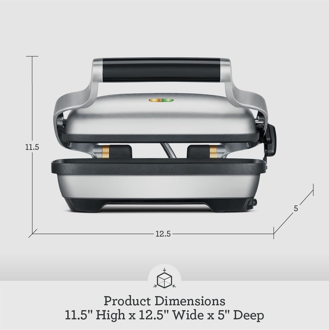 Breville BSG600BSS Panini Press, Brushed Stainless Steel