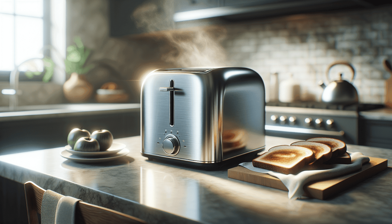 Breville BTA820XL Die-Cast 2-Slice Smart Toaster, Brushed Stainless Steel