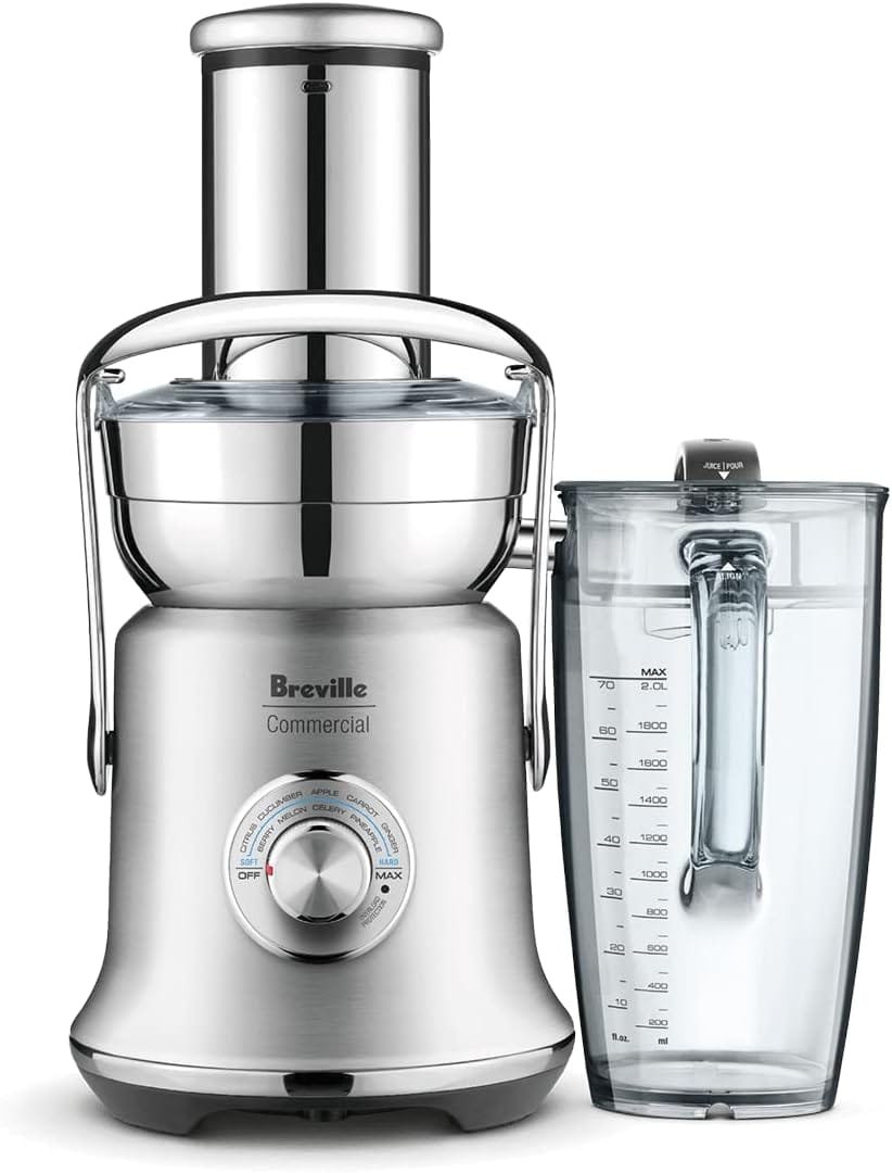 Breville Commercial Juice Fountain XL Pro, Brushed Stainless Steel, CJE830BSS1BNA1 Breville Commercial Juice Fountain XL Pro, Brushed Stainless Steel, CJE830BSS1BNA1