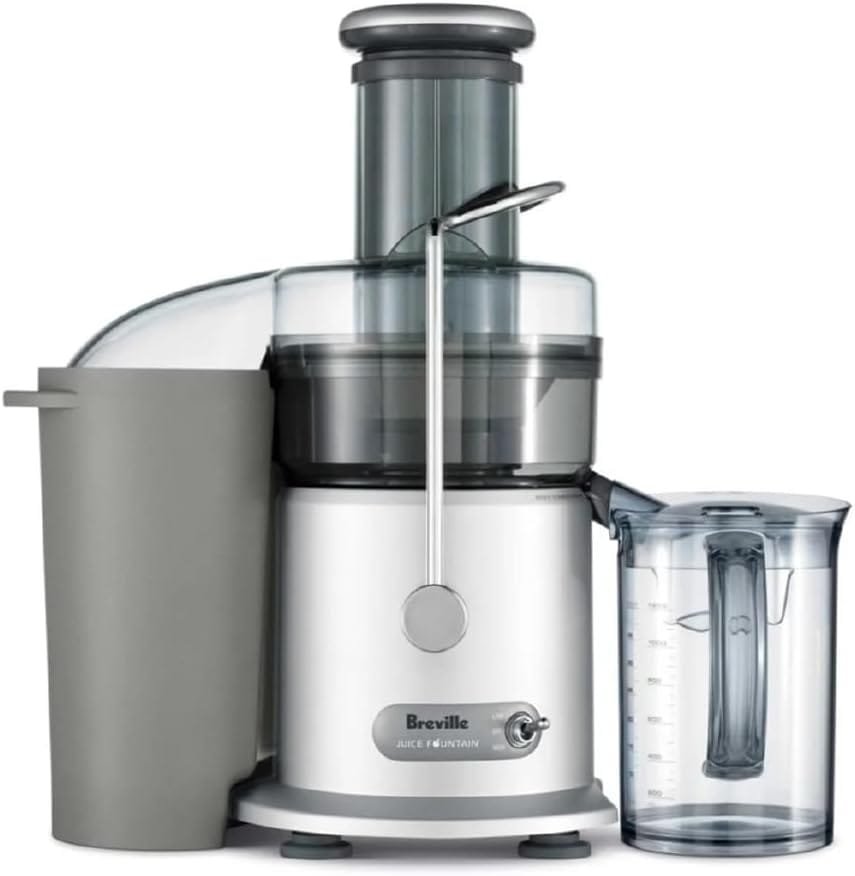 Breville Juice Fountain Plus Juicer, Brushed Stainless Steel, JE98XL Breville Juice Fountain Plus Juicer, Brushed Stainless Steel, JE98XL