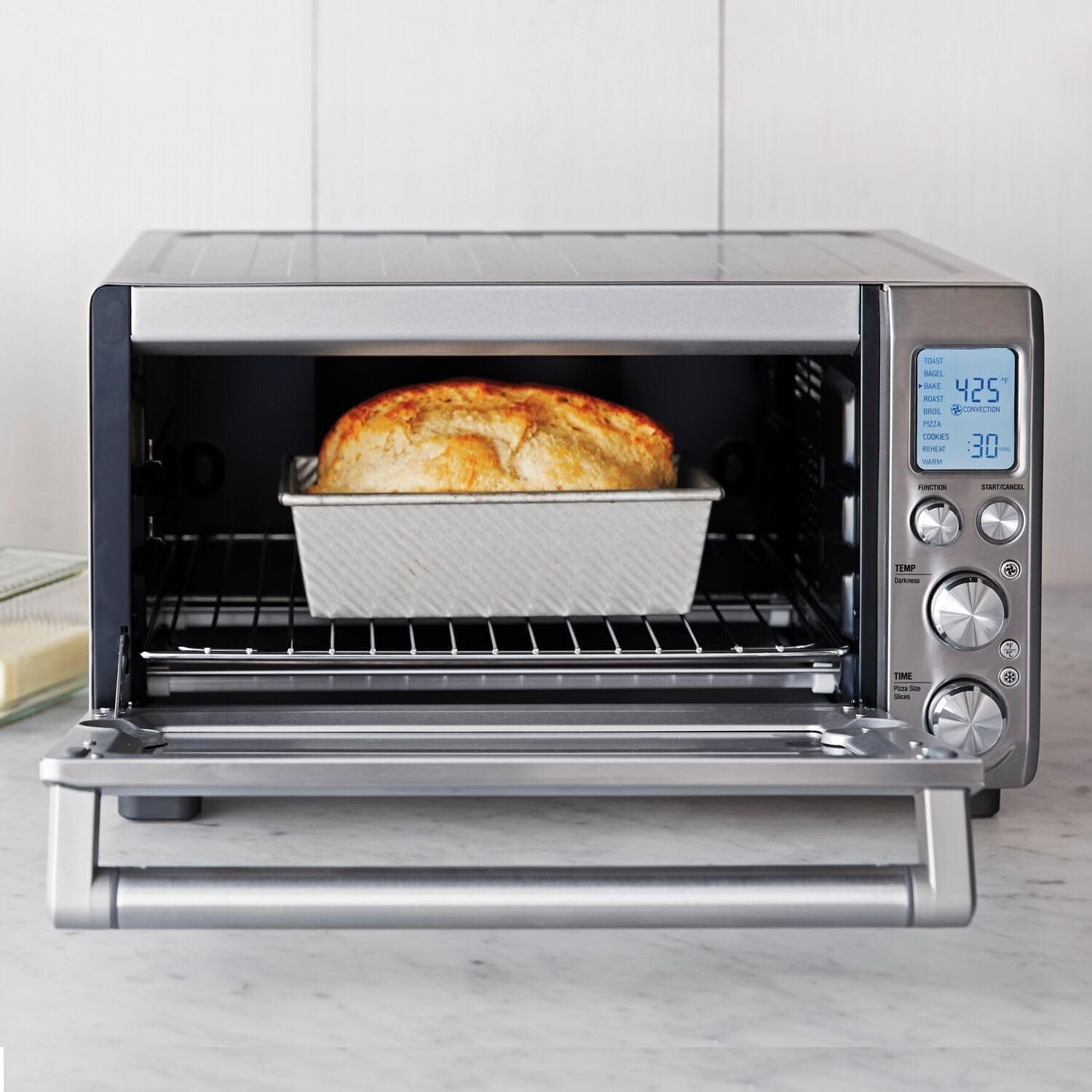 Breville Smart Oven Toaster Oven, Brushed Stainless Steel, BOV800XL Breville Smart Oven Toaster Oven, Brushed Stainless Steel, BOV800XL