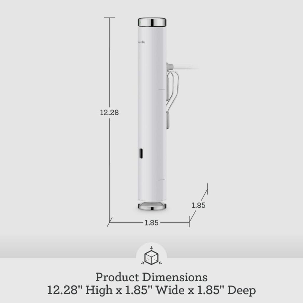 Breville the Joule Turbo Sous Vide Machine, Sous Vide Cooker, Immersion Circulators, BSV600PSS, Polished Stainless Steel