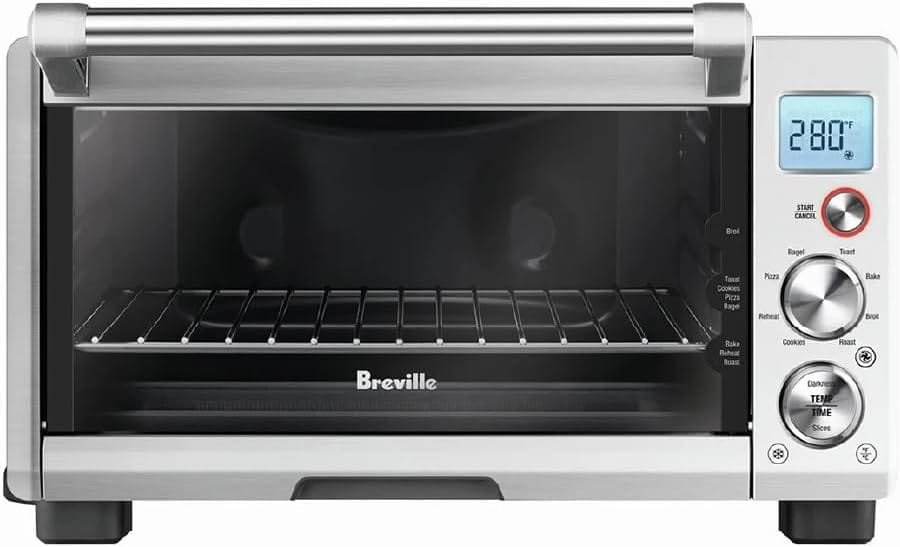 Breville the Smart Oven Compact Convection, BOV670BSS, Brushed Stainless Steel