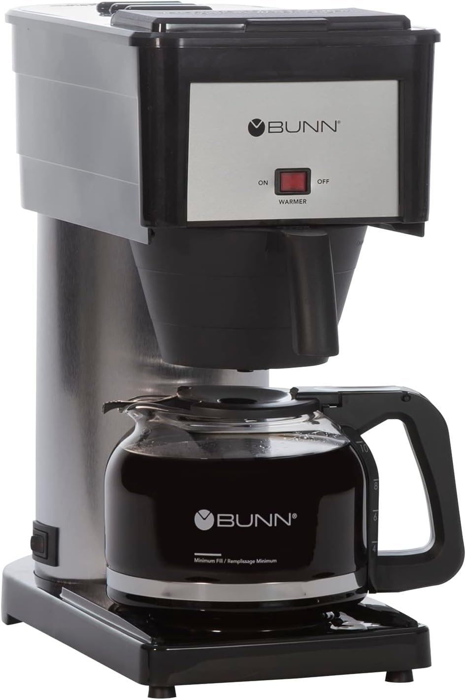 BUNN BX Speed Brew Classic 10-Cup Coffee Brewer, Black