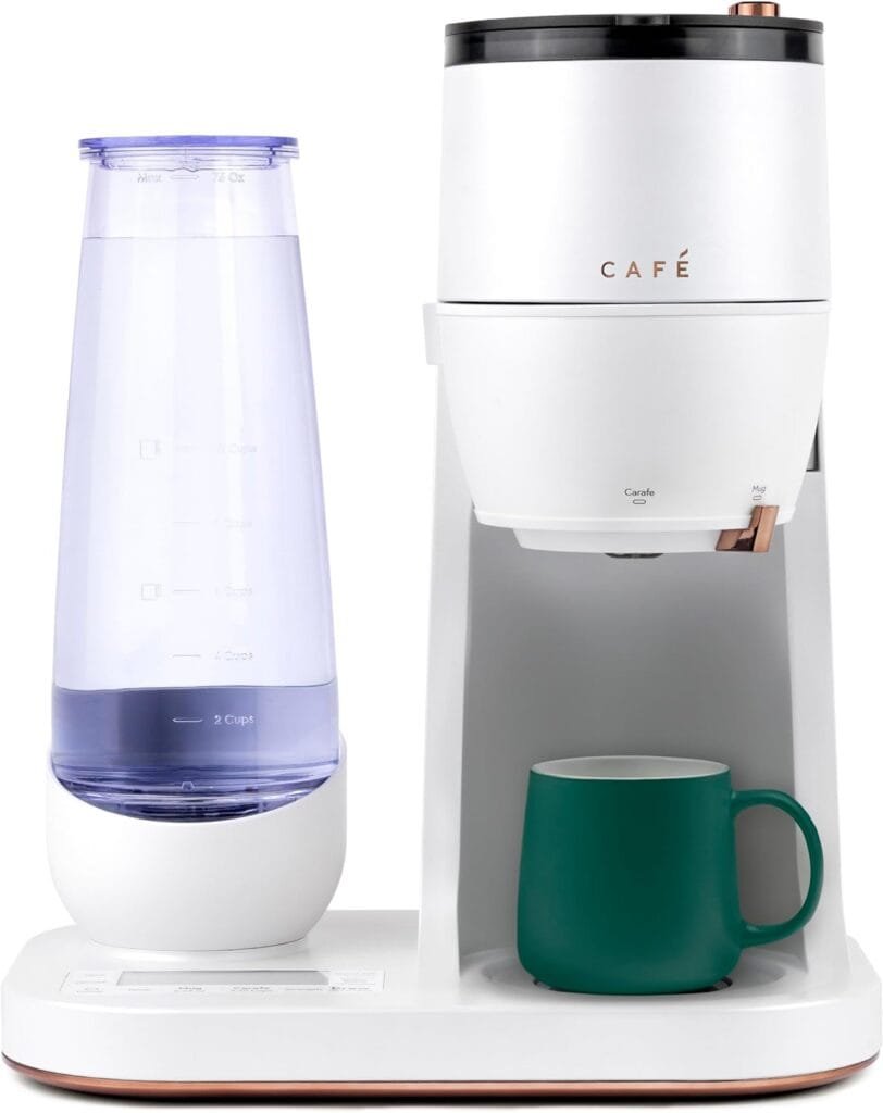 Café Specialty Grind and Brew Coffee Maker | Single-Serve Option | 10-Cup Thermal Carafe| WiFi Enabled Technology | Smart Home Kitchen Essentials | SCA Certified, Barista-Quality Brew Café Specialty Grind and Brew Coffee Maker | Single-Serve Option | 10-Cup Thermal Carafe| WiFi Enabled Technology | Smart Home Kitchen Essentials | SCA Certified, Barista-Quality Brew