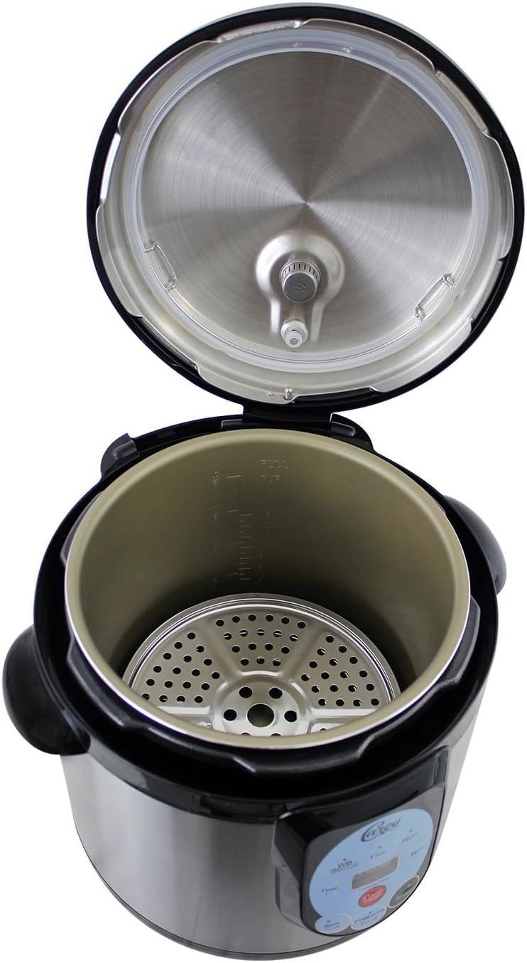 CAREY DPC-9SS Smart Electric Pressure Cooker and Canner, Stainless Steel, 9.5 Qt CAREY DPC-9SS Smart Electric Pressure Cooker and Canner, Stainless Steel, 9.5 Qt