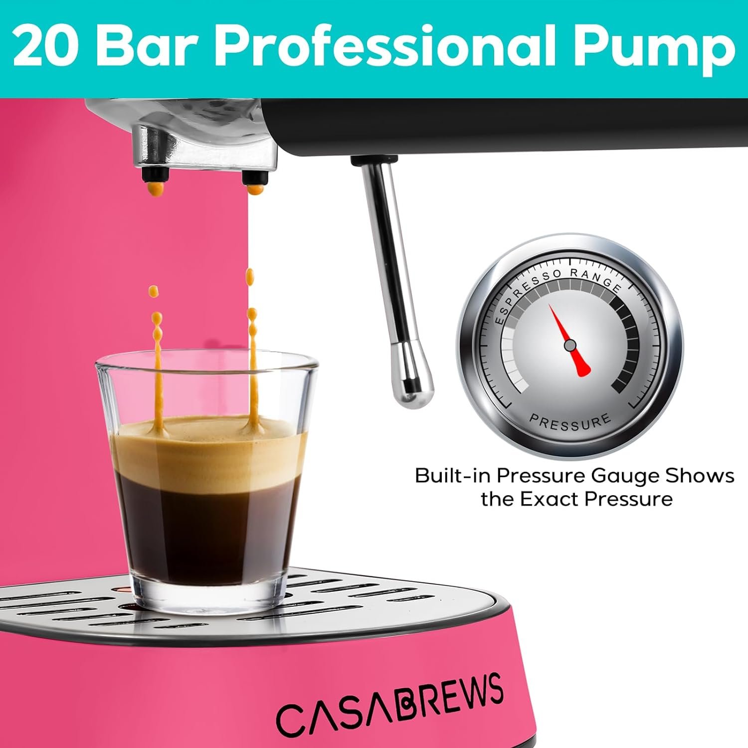 CASABREWS Espresso Machine 20 Bar Review post thumbnail image