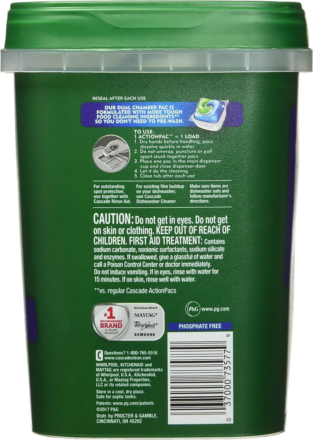 Cascade Complete Dishwasher Pods, Dishwasher tabs, Dish Washing Pods for Dishwasher, Dishwasher tablets, Lemon Scent ActionPacs, 78 Count Cascade Complete Dishwasher Pods, Dishwasher tabs, Dish Washing Pods for Dishwasher, Dishwasher tablets, Lemon Scent ActionPacs, 78 Count