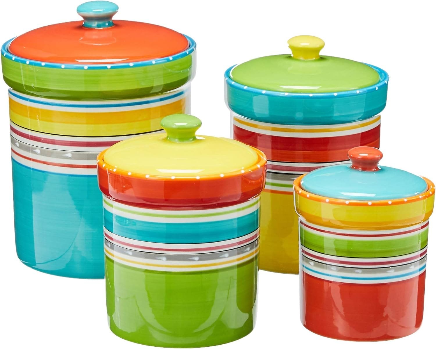 certified-international-4-piece-mariachi-canister-set-multicolor - Cooking Appliance World
